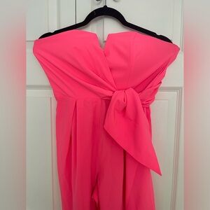 Hot pink romper small - Mustard Seed